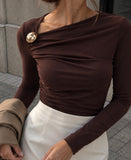 Blusa Nerie Café