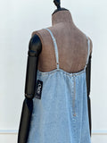 Vestido Denim Bow