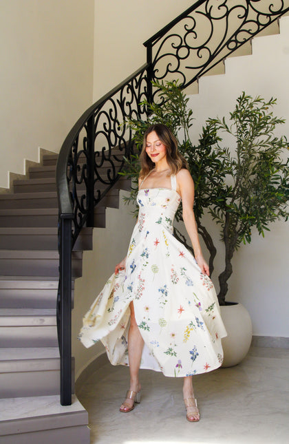 Vestido Addie Flores