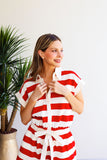 Romper Raven Rojo