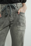 Jeans Barrel Gris