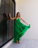 Vestido Elie Verde