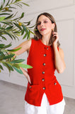 Chaleco Evie Rojo