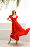 Vestido Delia Rojo