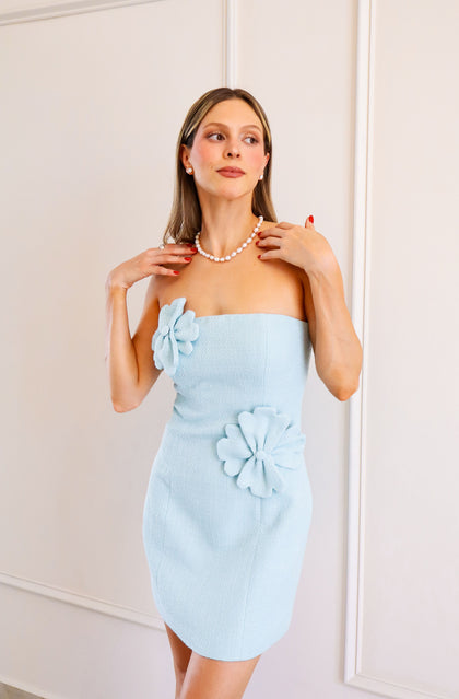 Vestido Delia Azul