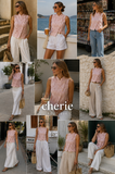 Blusa Dellie Rosa