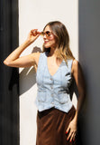Chaleco Denim
