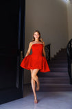 Vestido Eliora Rojo