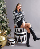 Suéter Líneas Denim