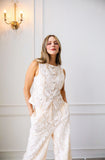 Chaleco Leila Ivory