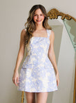 Vestido Eliane Azul