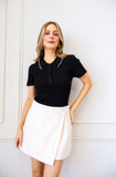 Falda/Short Maeena Ivory