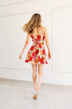 Vestido Caroline Flores