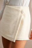 Falda/Short Maeena Ivory