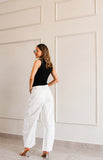 Jeans Barrel Ivory