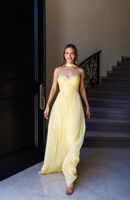 Vestido Amalia Amarillo