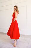 Vestido Bianca Rojo