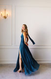 Vestido Leigh Teal