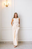Chaleco Leila Ivory