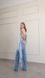 Blusa Celine Azul