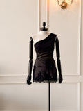 Falda/Short Gaia Negro