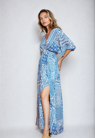 Vestido Elena Azul