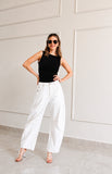 Jeans Barrel Ivory