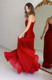 Vestido Adrienne Rojo