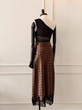 Falda Viena Dots