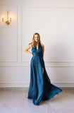 Vestido Leigh Teal
