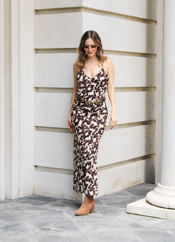 Vestido Midi Print