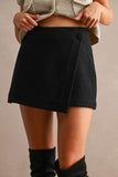 Falda/Short Maeena Negro