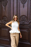 Blusa Margot Ivory