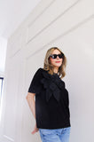 Blusa Flor Negro