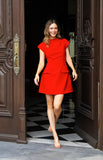 Vestido Alessa Rojo