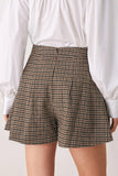 Falda/Short Dahlia Cuadros