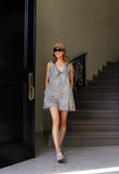 Romper Leopard Print