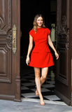 Vestido Alessa Rojo