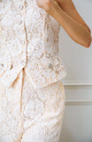 Chaleco Leila Ivory
