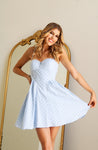 Vestido Bruna Azul