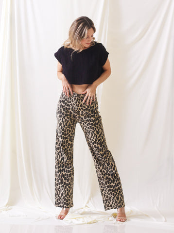 Pantalón Leopard Print