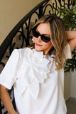 Blusa Flor Blanco