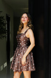Vestido Cafe Dots