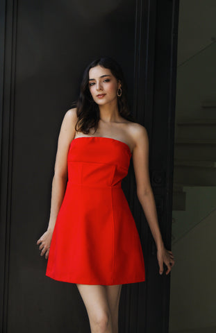 Vestido Natalina Rojo