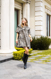 Vestido Monique Leopard