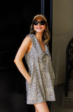Romper Leopard Print
