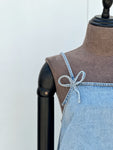 Vestido Denim Bow