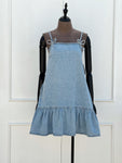 Vestido Denim Bow