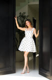 Vestido Ivory Dots