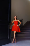 Vestido Eliora Rojo